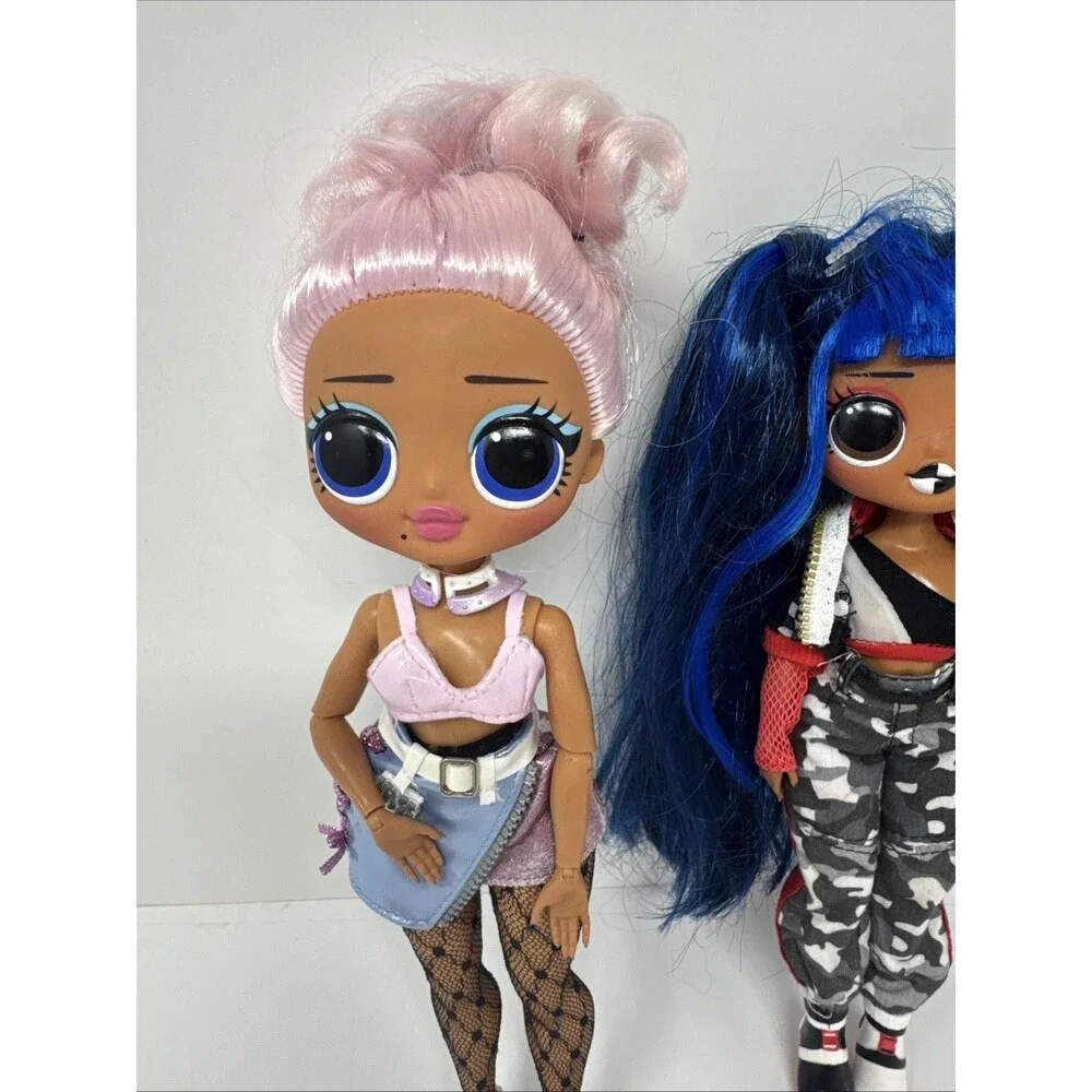 LOL OMG Amazing Surprise Doll Set - Downtown BB/ Uptown Girl with outfits